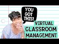 First Day Of School Virtual Classroom Management