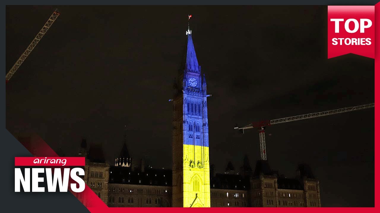 Countries celebrate Ukraine's Independence Day while at least 25 killed due to missile strike on...