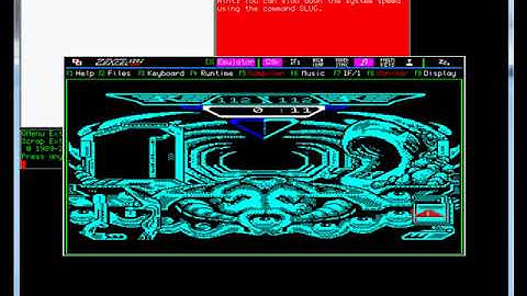 Captain Blood - Sinclair QL - emulador QPC II 4.02 ZeXcel 0.33