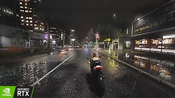 GTA 5  [ QuantV + NVE+ RTGI ] Ultra Realistic Graphics Mod Gameplay On RTX4090 Ultra Graphics