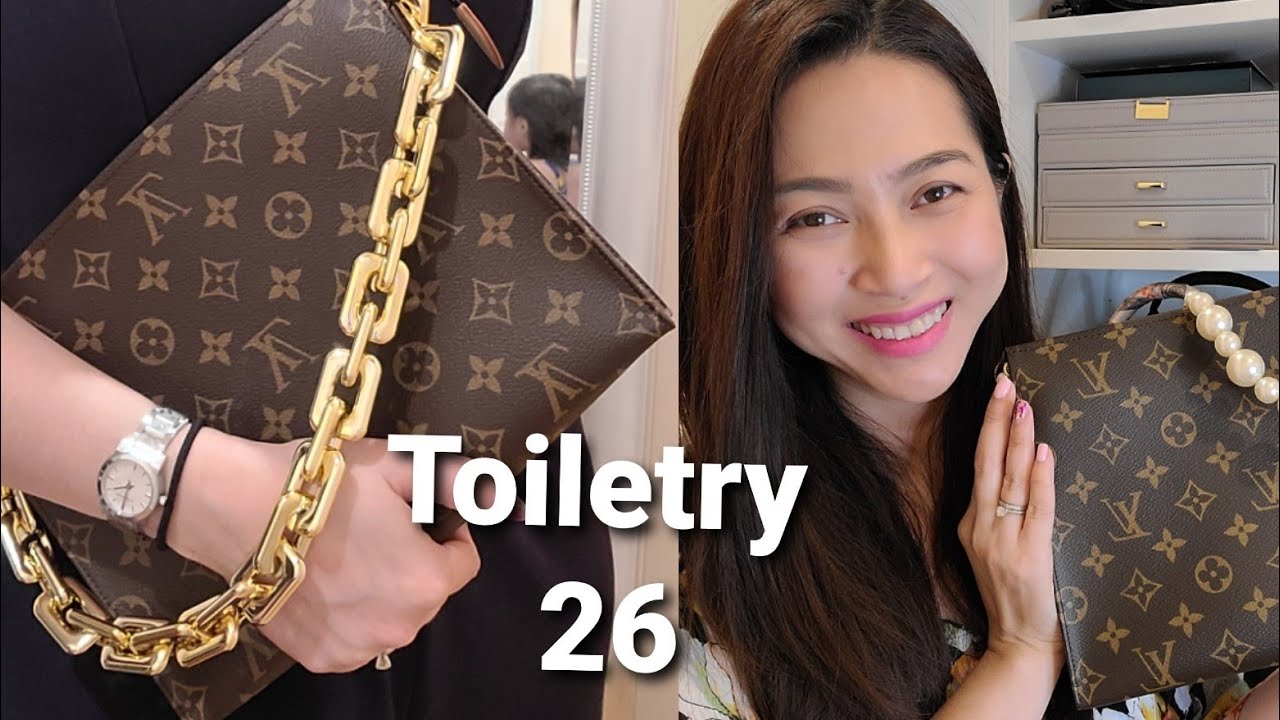 Louis Vuitton TOILETRY 26 Unboxing Discontinued Piece Louis Vuitton