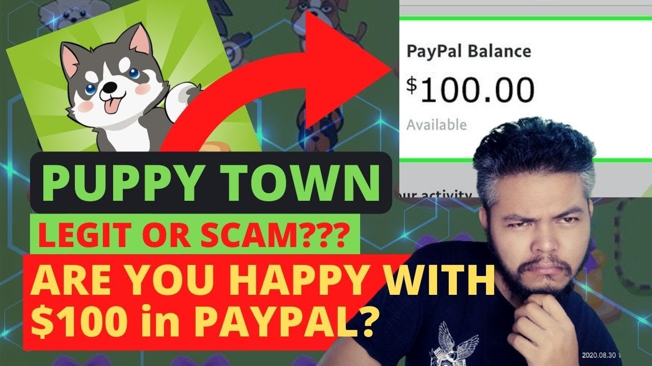 PUPPY TOWN LEGIT OR SCAM? 100 IN PAYPAL HONESTLY? PUPPY TOWN APP
