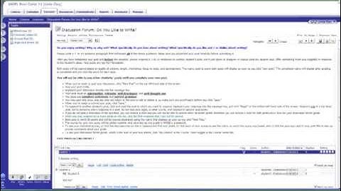 Creating Interactive Discussion Forums