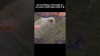 forgot the puzzle wasnt actually there 💀  #puzzlingplaces #gaming #vrgaming #memes #metaquest  #vr