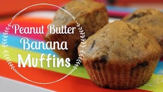 Baking with my Subs | Peanut Butter Banana Muffins