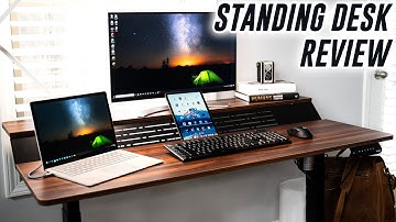 A Standing Desk with a UNIQUE FEATURE - Fenge Standing Desk Review