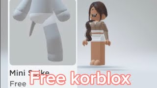 Free korblox 2024 quick get now!