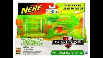 The New Nerf Sonic Series