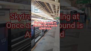 That Sound When Two Skytrains Arrive Together #bangkok #satisfying #shorts