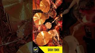 Sarah Tomek || DRUM GROOVE @sarahtomekdrums #drummer #drumsolo #drums #drumkit #drumgroove #drum