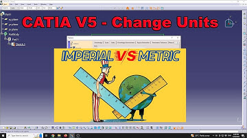 CATIA V5 - How to change measurement units in realtime