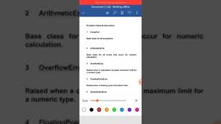 User defined exception and module in python