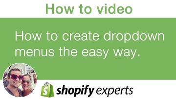 How to create dropdown menus in your Shopify store the easy way