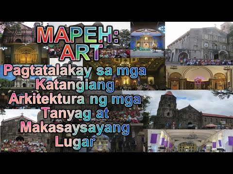 Video: Makasaysayang Arkitektura Na Canvas