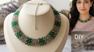 Easy Necklace Making | Necklace Making | Beads Jewelry Making 