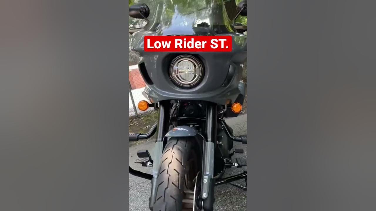 Harley mustache engine guard installed on 2022 lowriderst fxlrst