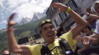Utmb 2019, The Glorious Arrival. Winner Pau Capell Runner-Up Xavier Thevenard. Trailrunningspain