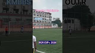 Penalty Shootout Thriller ⚽ Outro vs KMBBS | RCM Cup 2026 #viral #football #penaltykick #trending