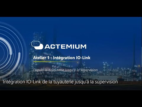 Intégration IO-link : depuis la tuyauterie jusqu’à la supervision