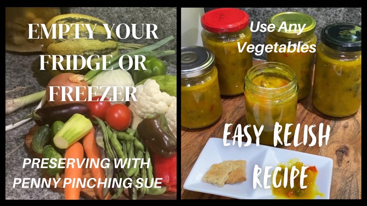 The Easiest Mixed Vegetable Pickle/Relish Ever!