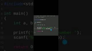 #22| Basic Computer Programming | C Tutorial Exercise23  #shorts #coding #clanguage