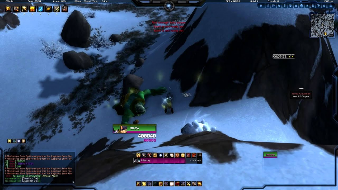 WoW 5.4 Mining Gold Farm 1k Gold/Hour