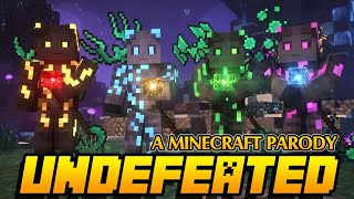 Minecraft Video "Undefeated" - Minecraft Parody of Unstoppable By Sia