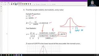 8.4 - Inference for Proportion (One Sample)