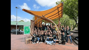 Unique Bamboo Pavilion created by RheinMain University of Applied Sciences