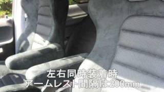TOYOTA ノア(CR40) BRIDE EUROⅡCRUZ 装着例