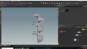 Houdini Procedural Spiral Staircase Tutorial