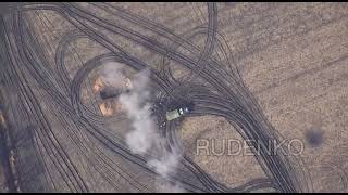 Уничтожение с помощью дрона камикадзе «Ланцет» на Угледарском направлении американскую гаубицу М777