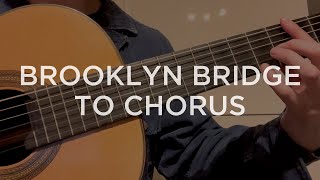 'Brooklyn Bridge to Chorus' by The Strokes | Classical guitar arrangement / fingerstyle cover