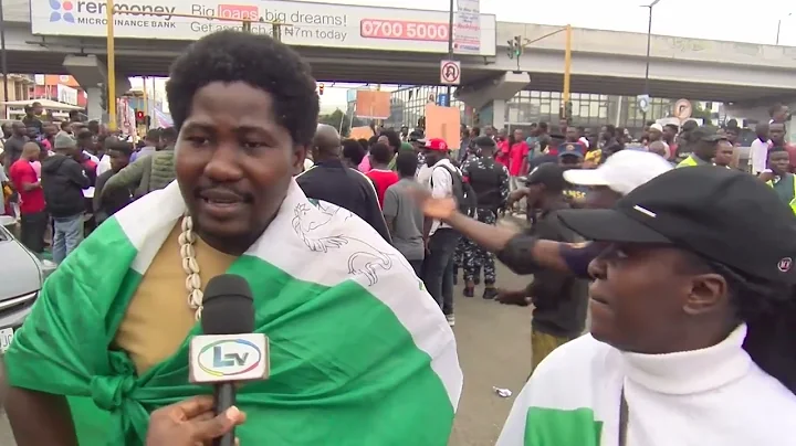 Nigerians Converge Under Ikeja Bridge For Better Governance