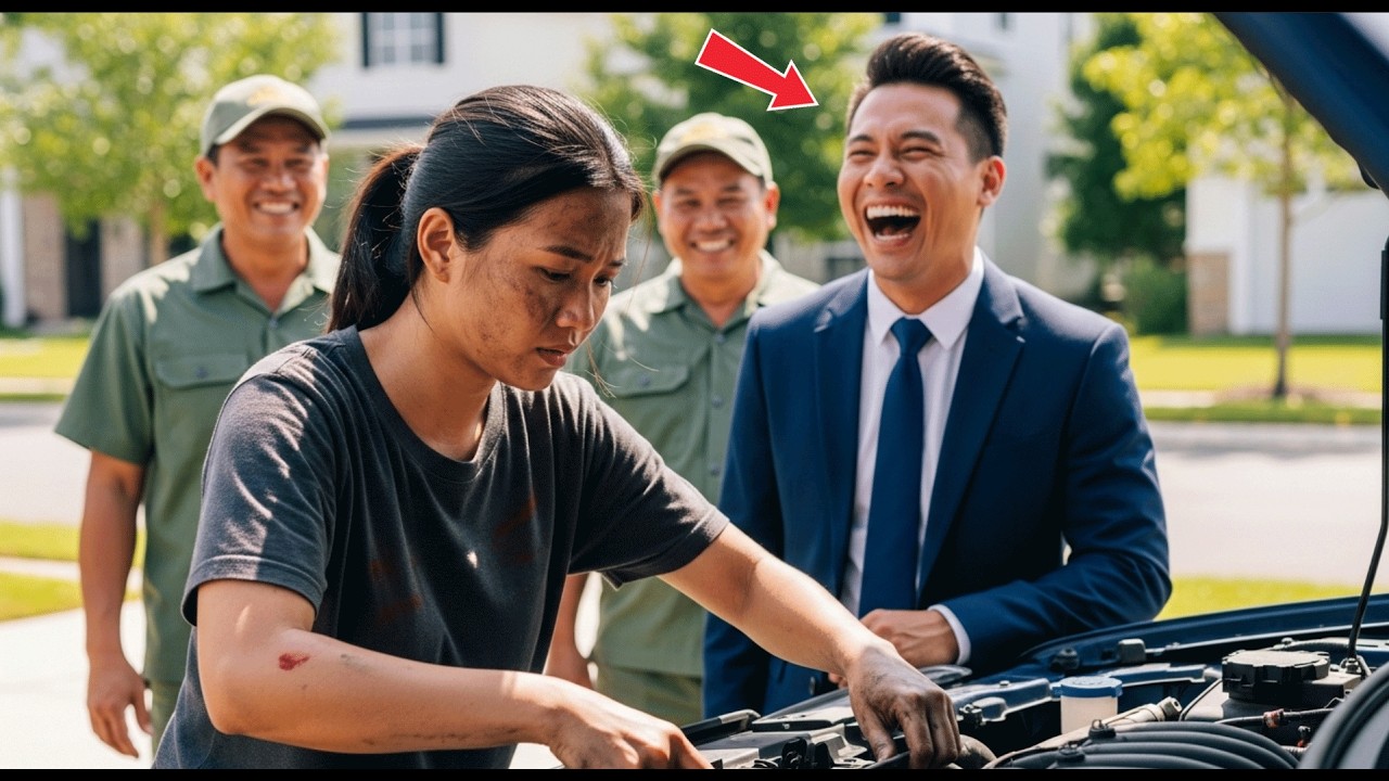 “CÔ SẼ KHÔNG BAO GIỜ SỬA ĐƯỢC” — HỌ CƯỜI NHẠO VÌ CÔ LÀ NỮ THỢ MÁY… ĐẾN KHI ĐỘNG CƠ GẦM LÊN