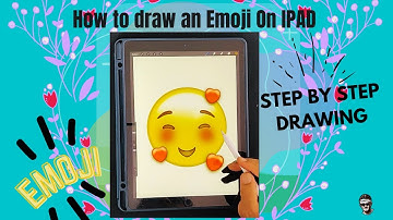 How to Draw an EMOJI with Procreate | I PAD Drawing
