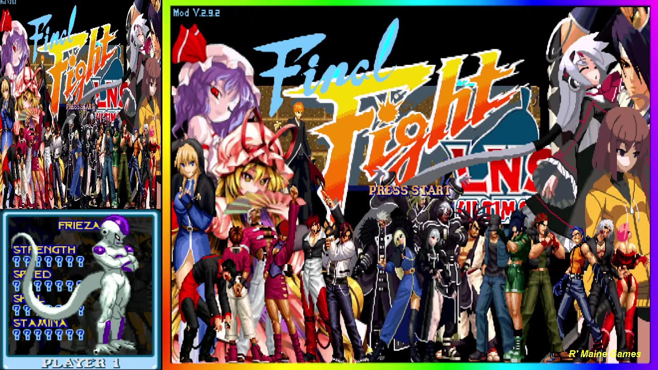 【OPENBOR】- FINAL FIGHT LNS  + ARRANGED MOD 2.92 - (FREEZA) - GAMEPLAY COMPLETA