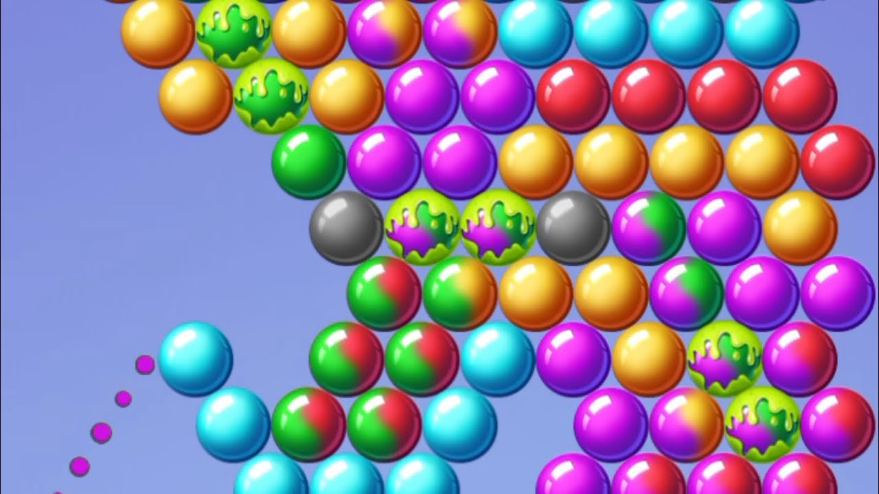Bubble Shooter Gameplay | Offline Puzzle Game | Relaxing