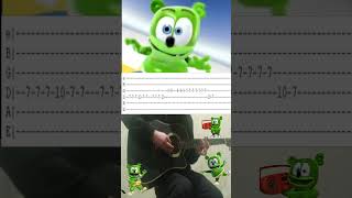 Gummy Bear Easy Guitar Tabs