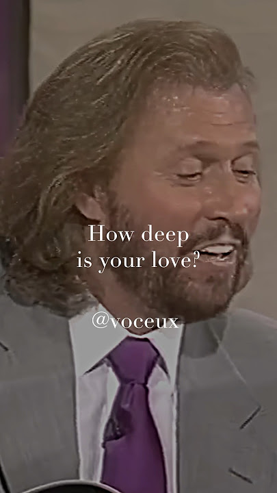 Bee Gees - How Deep Is Your Love #acapella #vocalsonly #voice #voceux #vocals #beegees