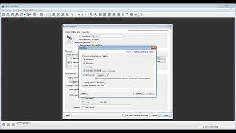 Onset HOBOware Pro Software  How to configure statistical logging with the HOBO UX100 data logger se