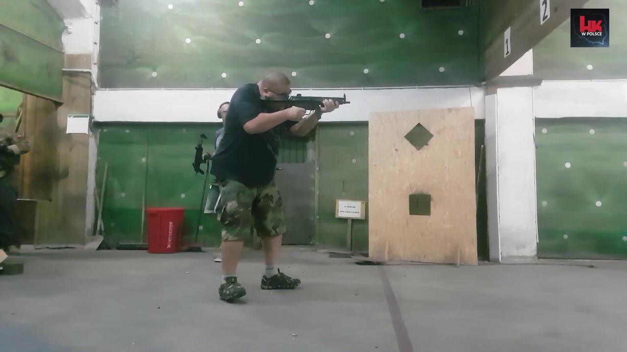 HECKLER & KOCH NA STRZELNICY C4 GUNS W ŁODZI