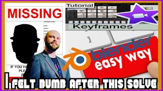 Blender 3.0 - How to Fix MISSING Keyframes (Beginner Hack)
