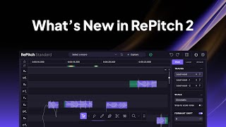 Whats New in RePitch 2? (Quantize Vocals, Formant Shifting and more!)