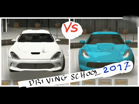driving-school-2017-drag-race---dodge-viper-vs-chevrolet-corvette