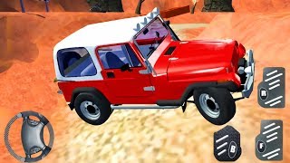 Real SUV Jeep Hill Drive 4x4 - Best Offroad Simulator | Land Cruiser | Android Gameplay screenshot 1