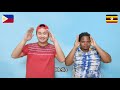 Days of the Week - Filipino Sign Language and Ugandan Sign Language