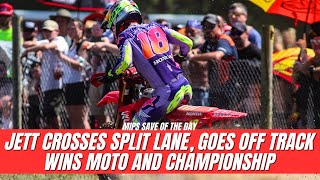 Save of the Day: Jett Lawrence at 2025 Unadilla National