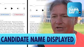 Dade City polling site draws concerns over candidates name on building