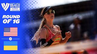 Van Winkle/Phillips vs. Davidova/Khmil - Sorotan Babak 16 Besar | Alanya 2026 #BeachProTour